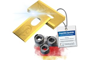 G greengrass tools Titan blad kompatibla med Dreame A1 A2 Mova robotgräsklippare, ersättningsblad - LongLife rostfritt stål [krossäker DIN EN 50636 testad], antal: 24 + 24 muttrar