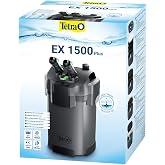 Tetra Akvaryum dış filtre EX 1500 Plus &ndash; 600 litreye kadar akvaryumlar i&ccedil;in g&uuml;&ccedil;l&uuml; filtre, kristal berraklığında balık dostu s