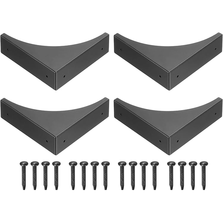 Yuanpgky Lot De 24 Protections D'angle En Métal Pour Boîtes