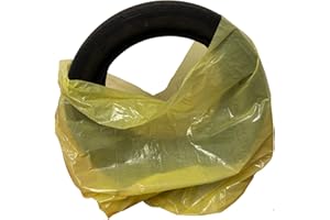 BAKOKI Lot de 4 Housses de Protection pour pneus - Jaune - Indéchirable et Stable - Sac de Rangement pour pneus jusqu'à 20" - Sac à pneus, Ensemble de Sacs à pneus - Housse de Pneu