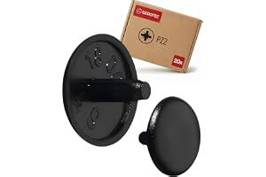 Gedotec Skruvöverdrag Svart - RAL 9005 PZ2-20 styck Skruvkåpor