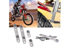 LoraBaber CRF1000L Kit rialzo parafango parafango anteriore in acciaio inossidabile solleva parafango 15 mm / 0,59 pollici per H-o-n-d-a CRF 1000L CRF 1000 L Africa Twin 2016-2021 CRF1100L 2021-2024