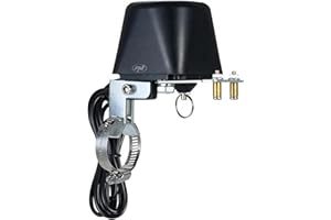 PNI Safe House HS541 Smart Valve with Wi-Fi, for Turning Off The Water/Gas Pipe Supply via The Internet, Compatible with The Tuya Application, 12V Power Supply