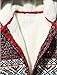 M&Co Baby Boy Long Sleeve Intarsia Pattern Fluffy Borg Lining Hooded Warm Winter Knitted Cardigan Rust 6/9 Mnths