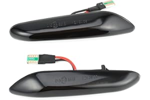 Aiyomi Dynamic LED Side Indicator Light Side Repeater Light Turn Single Side Light For BMW E90 E91 E92 E60 E46 E87 E82 Replacement