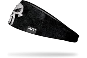 JUNK Brands Punisher: Oversized Logo Big Bang Lite Headband, Black