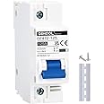 DIHOOL 1P 125 amp Solar DC Isolator Switch DC Miniature Circuit Breaker PV Disconnect Switch Fuse For Solar Energy Photovoltaic