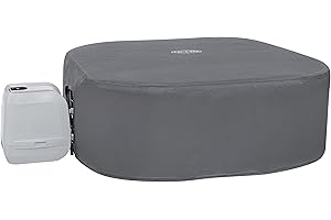 Lay-Z-Spa X Large Square Thermal Hot Tub Cover 230cm x 71cm | Up to 40% More Energy Efficient, Water Repellent & UV Resistant, Universal Fit