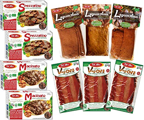 Tutt'Altro 4x250gr. 2xSpezzatino+2xMacinato - + 3x vegOn + 3x LegumAma