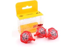 CUESOUL TERO AK4 Dart Flights Forma estándar con un patrón Atractivo, Juego de 3 Piezas