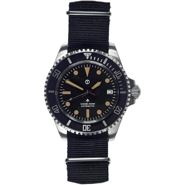 Montre Plongeuse Automatique Walter Mitt Sea Diver - Boîtier Acier 316L, Bracelet Acier - Neuf