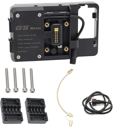 Support Téléphone Moto Pour BMW R1200RT (2005-2013) - Réglable, étanche, Fixation Cadre GPS - Accessoire Moto Pratique