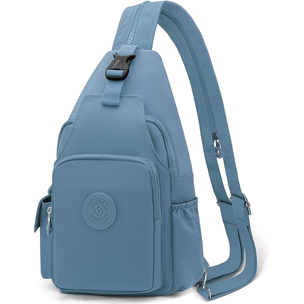 VNINE Sling Bag Umhängetasche - Wasserdichte Brusttasche Mit Kopfhöreranschluss