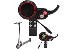 mumisuto 48V TF‑100 6 Pin Electric Scooter Communication Instrument Display LCD Throttle Controller Panel Modification Accessories for M4 Electric Scooter Controller