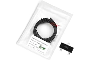 Chanzon TL431 SOT-23 Three Terminal Positive Voltage Regulator Transistor, Precision Adjustable Regulator SMD (Pack of 100pcs)