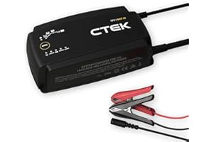 CTEK NXT 15 caricabatterie intelligente 12 V, 15 A, compatibile con batterie al litio, modalità ricondizionamento e alimentazione, mantenitore di carica per batterie di auto, imbarcazioni e camper