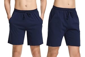 Irdcomps Pantaloncini Uomo Estivi Pantaloncini Tuta Uomo Cotone Shorts Pantaloni Corti Sportivi Bermuda con Coulisse e Tasche Traspirante
