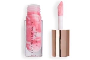 Makeup Revolution, Lip Swirl Ceramide Gloss, Lipgloss, Sweet Soft Pink, 4.5ml