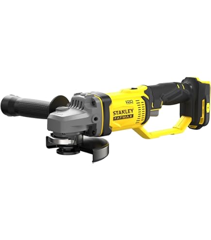 Smerigliatrice Angolare STANLEY FME841-QS 2200W | Maniglia Regolabile, Blocco Albero - Foto 2