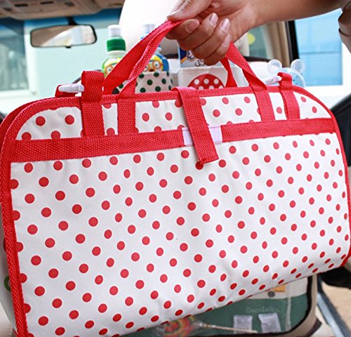 Pormow Cartoon Auto Rücklehnentasche Organizer Multi-Tasche Flasche Kühltasche Auto Zubehör - 2