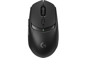 Logitech G G309 LIGHTSPEED Mouse gaming wireless leggero, interruttori ibridi LIGHTFORCE, sensore HERO 25K, oltre 300 ore con batteria AA, 6 pulsanti programmabili, PC e Mac - Nero