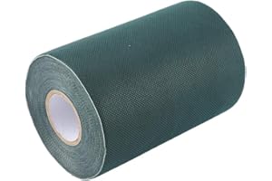 Sumnos Nastro di Giuntura ad Erba Artificiale, Erba Nastro Banda Giunzione di Prato Sintetico Tappeto Pre-incollata per Posa Erba da Giardino Balcone Top Qualità 15cm*10m