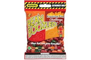 MY AMERICAN MARKET - JELLY BELLY BEANBOOZLED FLAMING FIVE BONBONS EPICES SACHET - 54g / 1.9oz