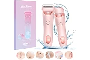 ADERPMIN DuskOfficial, Silk Glide Pro Shaver, maquinilla de afeitar eléctrica Glide Pro 3.0, la maquinilla Glide Pro 3.0, depilación sin dolor, maquinilla de afeitar eléctrica 2 en 1, impermeable y húmeda,