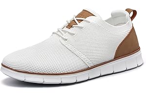 LEZTA Schuhe Herren Anzugschuhe Sneaker Oxfords Business Mesh Sportschuhe Tennisschuhe Walkingschuhe Atmungsaktiv Komfortabel
