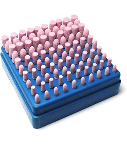 HARFINGTON 72pcs Rotary Grinding Stones Kits 1/8" Abrasive - View #9