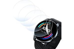 FAGENT 5 Stück Crystal Protector für Moonswatch, Full-Cover Schutzfolie Kompatibel mit Omega x Swatch Moonswatch, HD-klarer Weicher TPU Anti Kratz Bildschirmschutz