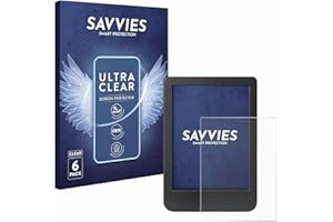 savvies Protection Ecran pour Kobo Clara Colour 6 Pièces - Film Protection Ultra Clair