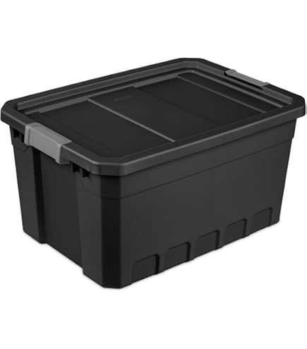 Bus Bin Rubbermaid Commercial Utility Tote Box - 4-8 Gallon Gray Food Service Container Plastic Tub