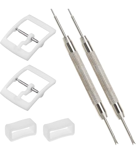 Cinturino Per Orologio In Pelle PU Brrnoo - Universale Con Fibbia, Sostituzione Facile Per Uomo E Donna (Larghezze Da 12 A 22 Mm)