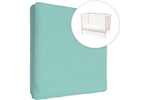 BABY COMFORT Drap-Housse en Jersey 100% Coton pour Matelas de 160 x 70 cm (Tiffany)