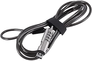Haptufer Verrou Antivol avec Mot de Passe USB de SéCurité, Utilisé pour la Fonction Antivol sur Ordinateur Portable, Tablette, Projecteur, TéLéViseur