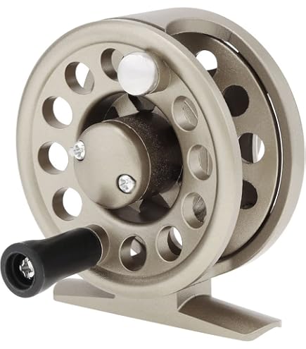 Carrete De Pesca Con Mosca GLA 7/8 O 5/6 – Con Línea De Nailon De 30m. Carrete De ABS Resistente A La Corrosión. Ideal Para Río, Lago O Mar. Para Principiantes Y Expertos.