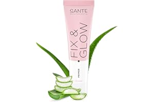 ‎SANTE NATURKOSMETIK SANTE Naturkosmetik Fix & Glow Primer - 30 ml - mit Squalan & Hyaluronsäure - für langanhaltendes Make-up - feuchtigkeitsspendend & vegan