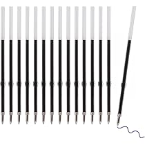 60 Pezzi Ricariche 0.7mm Ricariche Ricambio per Penna a Sfera