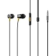 realme Buds 3 (3.5 mm) Wired Earphones with Mic (Black)
