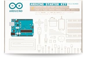 Official Arduino Starter Kit [K010007] (Italian project book) - Kit completo per l'apprendimento dell'elettronica e della programmazione, ideale per i principianti.