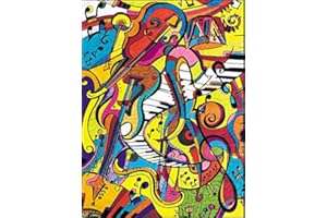 Colorvelvet L129 Disegno 47X35 CM VIOLINI