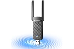 NEWFAST Adaptador WiFi 1800Mbps Adaptador Wi-Fi USB para PC, USB WiFi 6 para PC Dual Band 5GHz AX1800 Antena Wi-Fi Compatible Windows 11/10