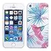 Produktbild iProtect TPU Schutzhülle Apple iPhone 5, 5s, SE Soft Case - flexible Hülle in transparent Hibiskusblüte