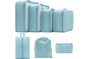 Niwlix Travel Organizer, Packing Cubes for Travel, Travel Essentials, Travel Pouch, Packing Bags for Clothes, Travel Organize
