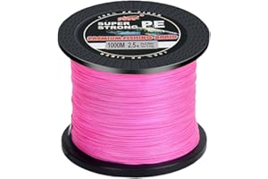 L SERVER Hilo Trenzado Pesca 1000m 4 Hilo de Pescar Trenzado PE Anti-mordida Mar Línea de Pesca Señuelos Pesca Línea 4.8-45kg