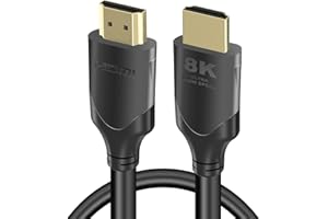 APOKIN Cable HDMI 8K 2 Metros 48Gbps 7680P HDMI 2.1 Ultra Alta Velocidad para Samsung QLED,Apple TV,Sony LG,Playstation,PS4,PS5,Nintendo Switch,Xbox One Series X,HDMI 2.0/4K 120Hz 144Hz m/MTS…