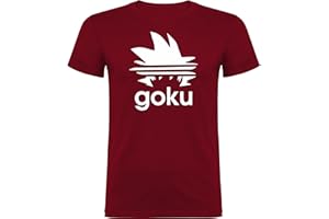 Traineando - Camiseta Dragon Hombre - Camiseta Gku Hombre - Regalo Frikis - 100% Algodón Cuello Redondo.