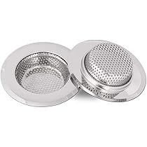 Filtro Lavello Acciaio Inox - Colino Scarto Alimenti, Con Manico, 11x11x8cm
