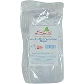 LokmanAVM L&uuml;ks &Ccedil;atal Sert Plastik Şeffaf 50 Adet 1 Paket